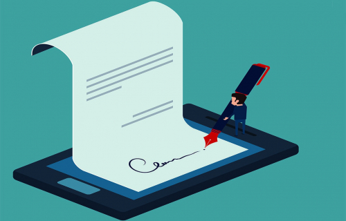 Кадастровая палата рекомендует подписывать документы с помощью электронной подписи
