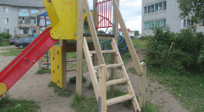 Детские площадки в городе обновляются 