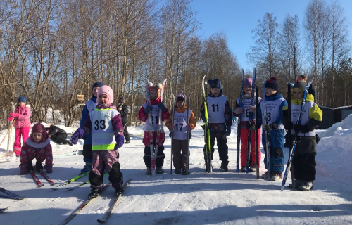 Состоялись соревнования по лыжным гонкам